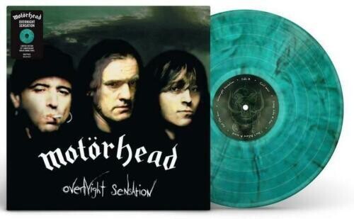 Motorhead: Overnight Sensation (Green Smoke Splatter Vinyl) { Vinyl }