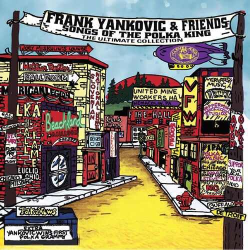 Frank Yankovic: Frank Yankovic & Friends: Songs Of The Polka King (The Ultimate  Collection) { Vinyl }