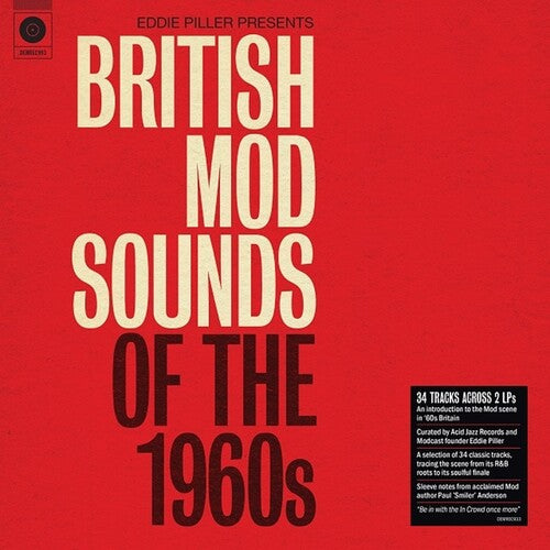 Various Artists: Eddie Piller Presents British Mod Sounds Of The 1960S / Various [140-Gram Black Vinyl] { Vinyl }