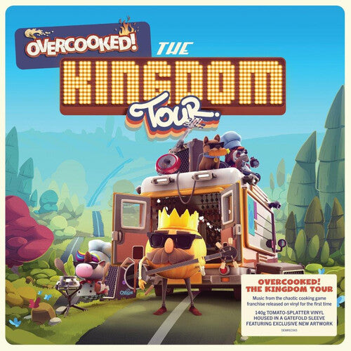 Overcooked: The Kingdom Tour / O.S.T.: Overcooked: The Kingdom Tour (Video Game Soundtrack) [140-Gram 'Tomato Splatter' Colored Vinyl] { Vinyl }