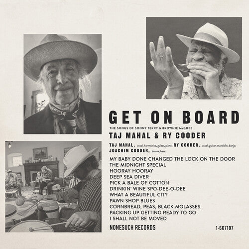 Taj Mahal & Ry Cooder: Get On Board { Vinyl }