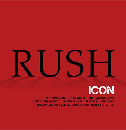 Rush: Icon [Clear Vinyl] { Vinyl }