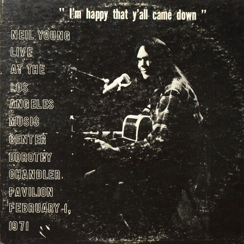 Neil Young: Dorothy Chandler Pavilion 1971 { Vinyl }