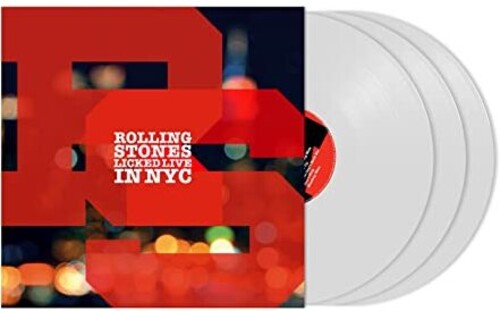 The Rolling Stones: Licked Live In NYC   3LP(White) { Vinyl }