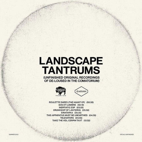 The Mars Volta: Landscape Tantrums: Unfinished Original Recordings Of De-Loused In The Comatorium - Clear Vinyl { Vinyl }