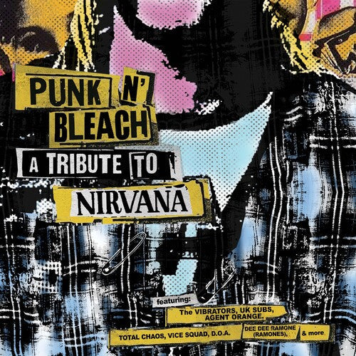Various Artists: Punk 'n' Bleach - A Tribute To Nirvana (Various Artists) - Green Splatter { Vinyl }