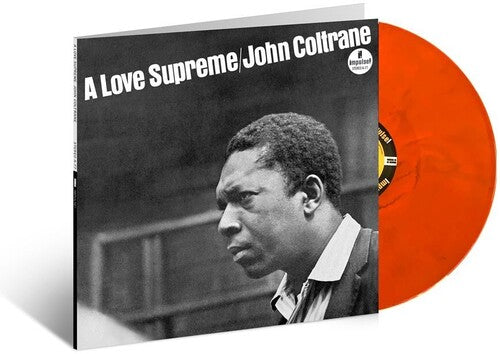 John Coltrane: Love Supreme - Black & Orange Marble Colored Vinyl { Vinyl }