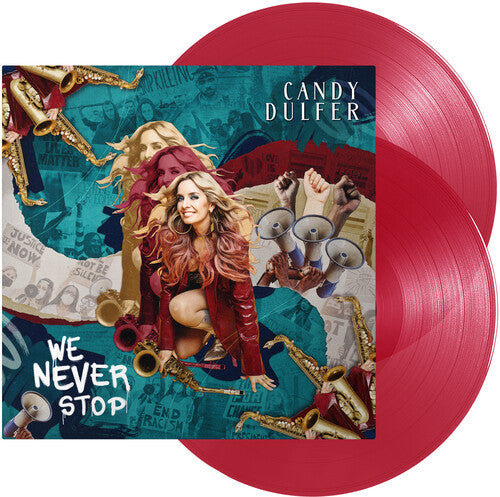 Candy Dulfer: We Never Stop - 2LP Red Vinyl w/ Bonus Track { Vinyl }