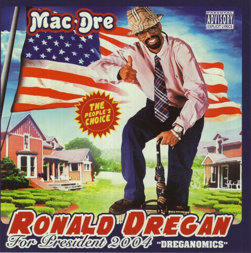 Mac Dre: Ronald Dregan - Blue/red { Vinyl }