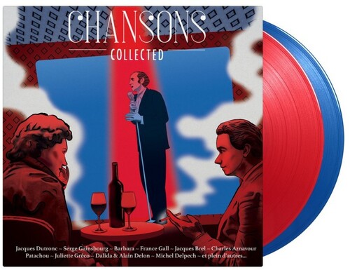 Various Artists: Chansons Collected / Various - Limited 180-Gram Red & Blue Colored Vinyl { Vinyl }