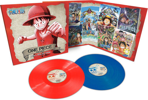 One Piece Movies Best Selection / O.S.T: One Piece Movies Best Selection - Limited Edition Red + Blue Vinyl { Vinyl }