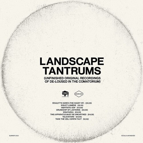 The Mars Volta: Landscape Tantrums - Unfinished Original Recordings Of De-Loused In  The Comatorium { Vinyl }