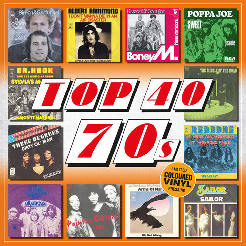 Various Artists: Top 40 70s / Various - 140-Gram Colored Vinyl { Vinyl }