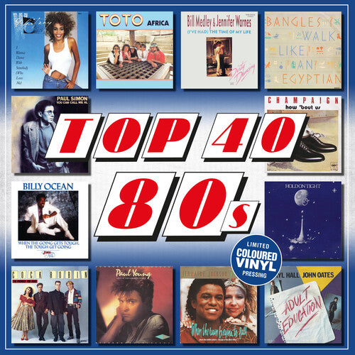 Various Artists: Top 40 80s / Various - 140-Gram Colored Vinyl { Vinyl }