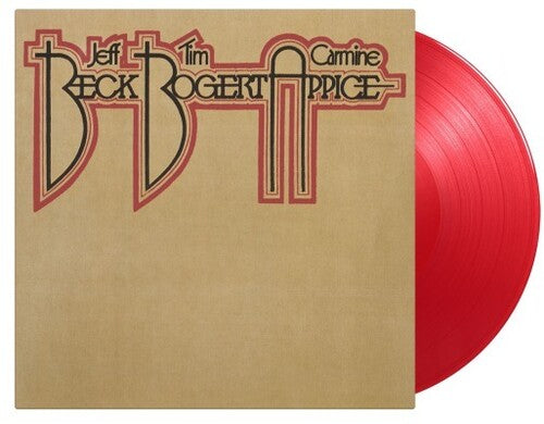 Beck, Jeff / Bogert, Tim / Appice, Carmine: Beck Bogert & Appice: 50th Anniversary - Limited 180-Gram Transparent Red Colored Vinyl { Vinyl }