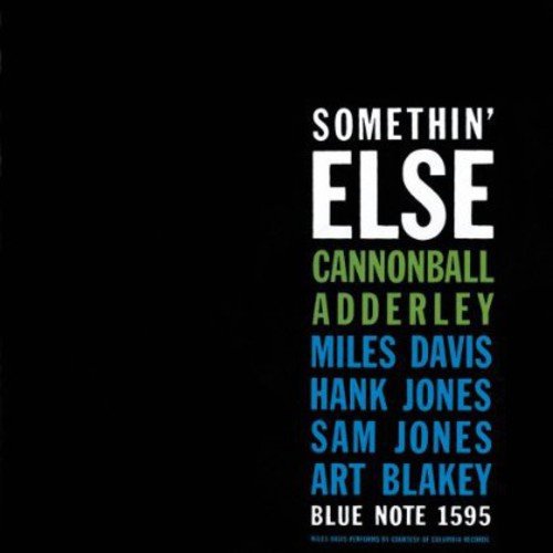 Cannonball Adderley: Somethin Else [Limited Blue Colored Vinyl] { Vinyl }