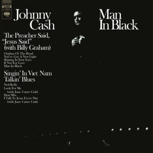 Johnny Cash: Man In Black - Limited 180-Gram Crystal Clear Vinyl { Vinyl }