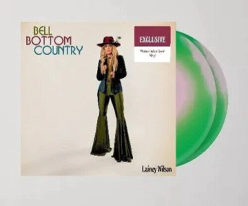 Lainey Wilson: Bell Bottom Country - Limited 'Watermelon Swirl' Colored Vinyl { Vinyl }