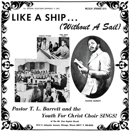 Pastor T.L. Barrett: Like a Ship (Without a Sail) { Vinyl }