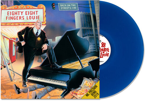 88 Fingers Louie: Back on the Streets (Remixed and Remastered) - Blue { Vinyl }