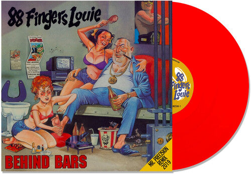 88 Fingers Louie: Behind Bars - Red { Vinyl }