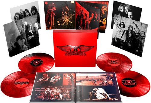Aerosmith: Greatest Hits - Super Deluxe Edition on Red Colored Vinyl { Vinyl }