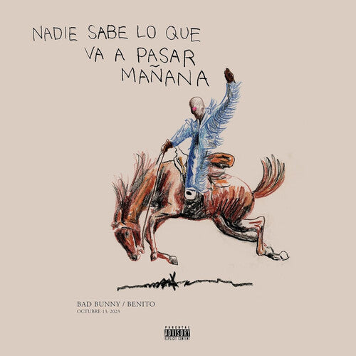 Bad Bunny: Nadie Sabe Lo Que Va A Pasar Manana (BLUE Vinyl) { Vinyl }