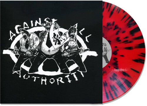 Against All Authority: 24 Hour Roadside Resistance - Red w/ Black Splatter { Vinyl }