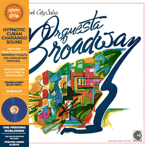 Orquestra Broadway: New York City Salsa - Translucent Blue { Vinyl }