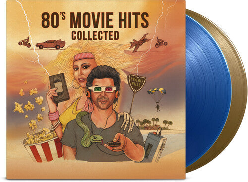80's Movie Hits Collected / Various: 80's Movie Hits Collected / Various - Limited 180-Gram Translucent Blue & Gold Colored Vinyl { Vinyl }