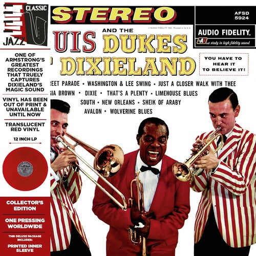 Louis Armstrong: Louis Armstrong and the Dukes of Dixieland { Vinyl }