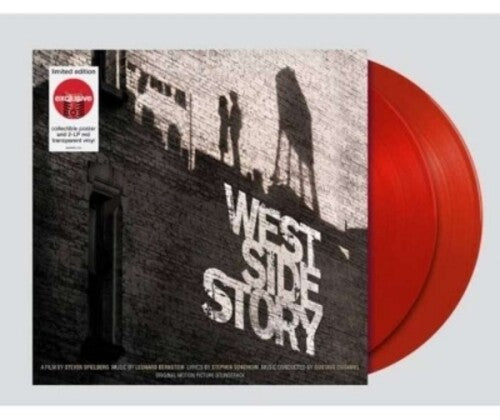 Leonard Bernstein: West Side Story (Original Soundtrack) - Red Colored Vinyl with Poster { Vinyl }