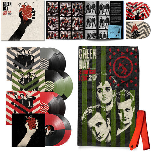 Green Day: American Idiot (20th Anniversary Deluxe Edition) [Split-Color 8LP + 2 Blu-ray] { Vinyl }