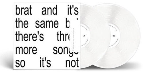 Charli XCX: Brat And It's The Same But There's Three More Songs So It's Not { Vinyl }