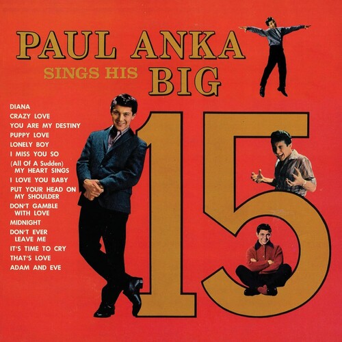 Paul Anka: Paul Anka Sings His Big 15 { Vinyl }