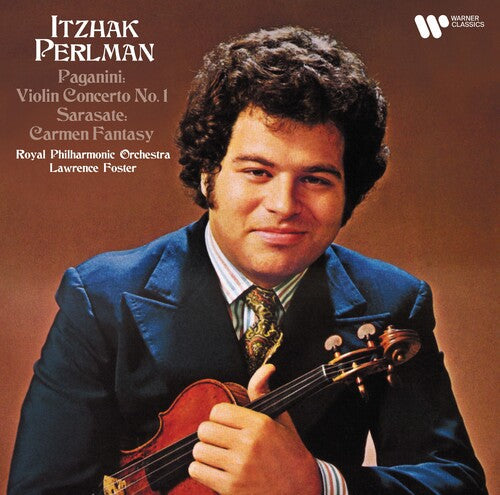 Itzhak Perlman: Paganini: Violin Concerto No. 1 & Sarasate: Carmen Fantasy { Vinyl }