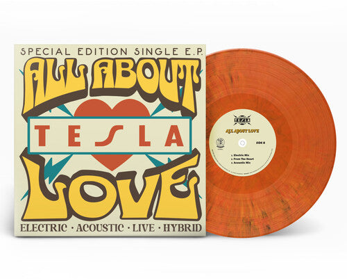 Tesla: All About Love - Orange { Vinyl }