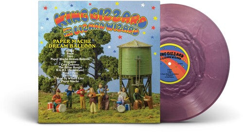 King Gizzard and the Lizard Wizard: Paper Mache Dream Balloon [Pink Seaglass Edition] { Vinyl }