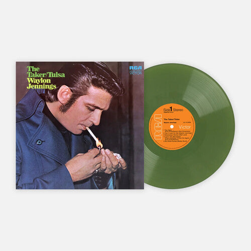 Waylon Jennings: Taker/Tulsa - 180-Gram Green Colored Vinyl { Vinyl }