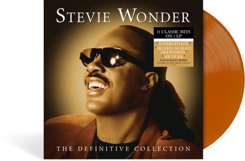Stevie Wonder: Definitive Collection - Translucent Orange Colored Vinyl { Vinyl }