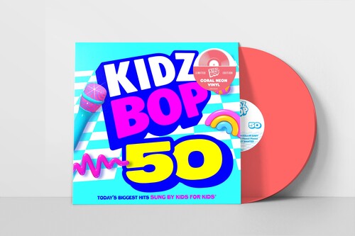 Kidz Bop Kids: Kidz Bop 50    [Neon Coral LP] { Vinyl }