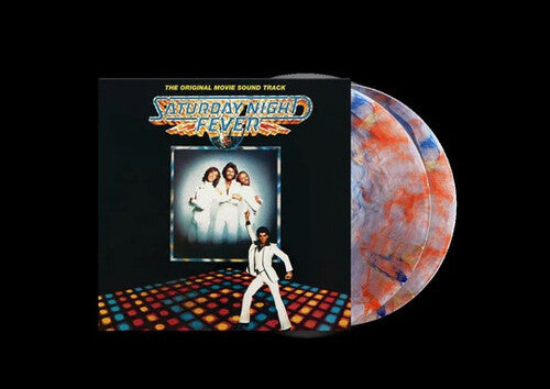 Bee Gees: Saturday Night Fever (Original Soundtrack) - Limited Red, Orange & Blue Marble Colored Vinyl { Vinyl }