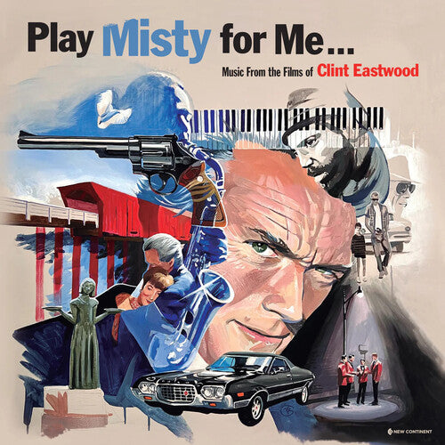 Play Misty for Me: Music From Films of Eastwood: Play Misty For Me: Music From The Films Of Clint Eastwood / Various - Limited 180-Gram Blue Colored Vinyl { Vinyl }