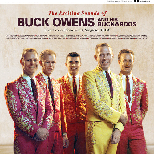 Buck Owens & His Buckaroos: The Exciting Sounds of Buck Owens And His Buckaroos Live From Richmond Virginia, 1964 (Strawberry Jam Colored Vinyl) { Vinyl }