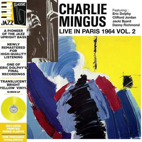 Charlie Mingus: Live in Paris, 1964 Vol. 2 - Translucent Bright Yellow { Vinyl }
