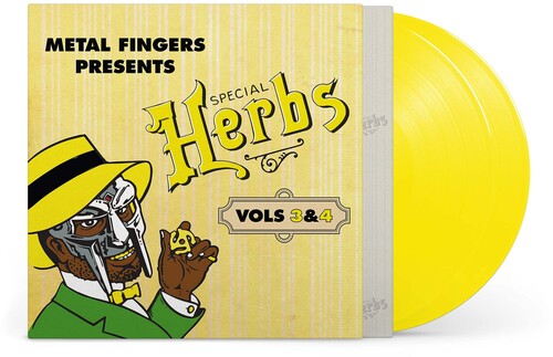 MF Doom: Metal Fingers Presents: Special Herbs Vol. 3 & 4 - Yellow { Vinyl }