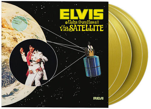 Elvis Presley: Aloha From Hawaii Via Satellite - Limited 180-Gram Yellow Colored Vinyl { Vinyl }