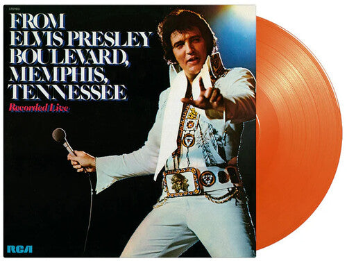 Elvis Presley: From Elvis Presley Boulevard Memphis - Limited 180-Gram Orange Colored Vinyl { Vinyl }