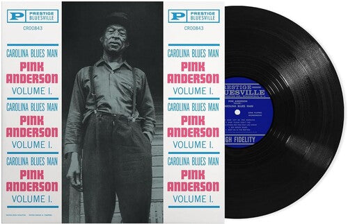 Pink Anderson: Vol. 1: Carolina Blues Man (Bluesville Acoustic Sounds Series) { Vinyl }
