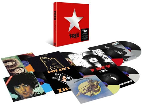 T.Rex: The Studio Albums 1970-1977 - Half & Half Colored Vinyl 8LP Box Set { Vinyl }